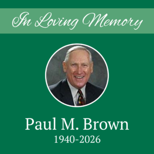 Read more about the article In Memory of Paul M. Brown